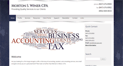 Desktop Screenshot of msw-cpa.com